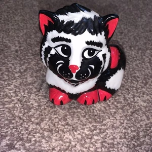 Lorna Bailey 'Frizzle Cat' with signature on the base - Picture 1 of 4