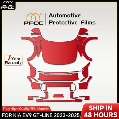 KIA EV9 GT-Line 2023-2025 Full Front Precut Kit Paint Protection Film PPF TPU - Image 1 of 4