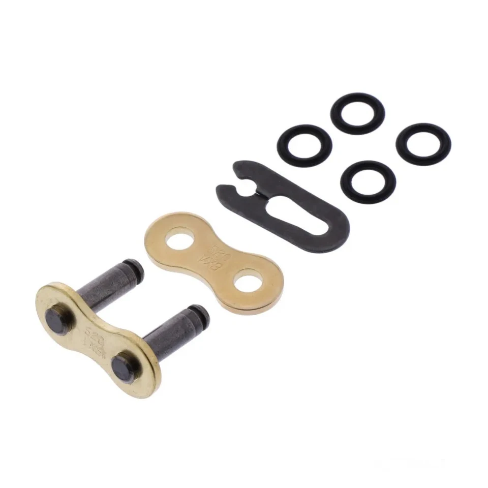 DID Kettenschloss Clipschloss Vx3 Gold/stahlfarben 520 Teilung