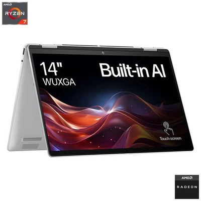 HP Envy X360 2-in-1 Laptop: AMD Ryzen 7 8840HS, 512GB SSD 16GB RAM, Warranty VAT - Image 1 of 4