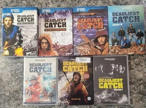 Deadliest Catch Complete Seasons 1-7 DVD 1,2,3,4,5,6,7 Season 6 NEW Discovery - Picture 1 of 21