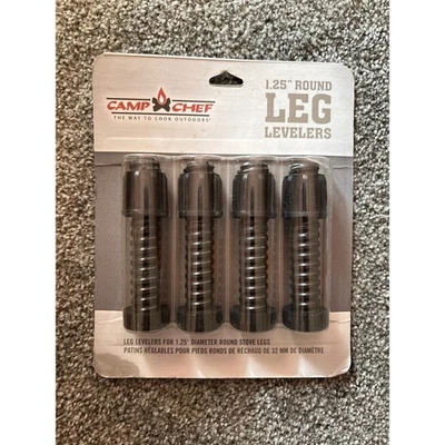 Camp Chef 1.25" Niveladores de Piernas Redondas Estufa Ajustable Parrilla Exterior Camping Foto 1 de 4