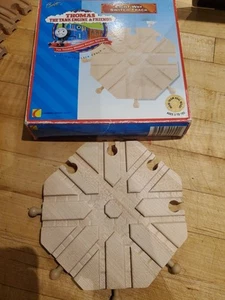 Britt Allcroft Thomas Train Wooden 8 Eight-Way Switch Track - Bild 1 von 5