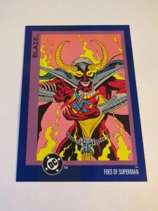1993 SkyBox DC Cosmic Teams Card - Blaze #138 - Picture 1 of 2