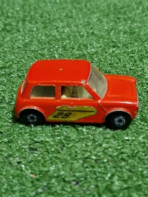 Matchbox Lesney Superfast 29d Racing Mini Naranja Original Vintage Diecast Car Foto 1 de 4
