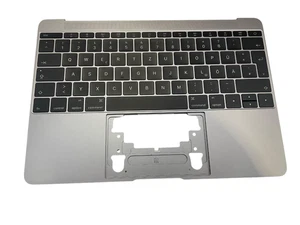 MacBook Retina 12 Top Case komplett DE A1534 2015 613-01195-B Spacegrau NEW!!! - Bild 1 von 3