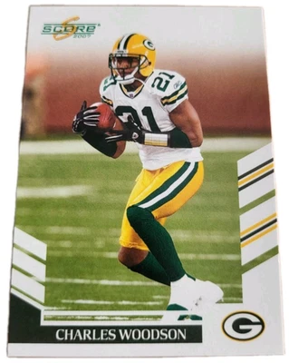 2007 Score Charles Woodson #58 Green Bay Packers NFL Fútbol americano (H7 Foto 1 de 2