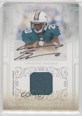 2007 Playoff National Treasures /49 Lorenzo Booker #122 Rookie Auto RC - Image 1 of 2