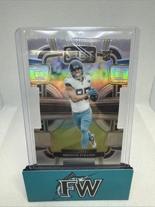 2023 Select Silver Prizm Die‑Cut Brenton Strange RC #45 Jaguars - Picture 1 of 2