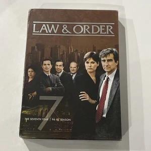 Law & Order: The Seventh Year 1996-1997 Season DVD Set - NEW & SEALED *READ - Foto 1 di 8