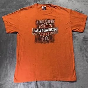 T-shirt Harley Davidson taglia large piloti Birmingham AL double face - Foto 1 di 11