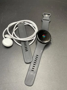 Google Pixel Watch 2 41mm Heart Rate Matte Black Aluminum Case With Band Wi-Fi - Zdjęcie 1 z 7