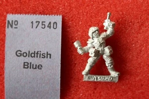 Citadel Judge Dredd JD4 Riot Judge mit Stummelgranate Metallfigur Schurke Trader - Bild 1 von 2
