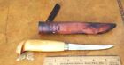 Vintage IPCO Fillet-a-Fish stainless steel knife with Sheath Sweden - unused