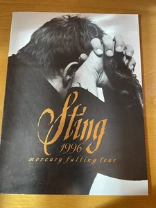 Sting Programme And VIP TICKET 1996 - Picture 1 of 2