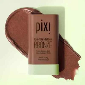 PIXI On The Glow BRONZER BEACH GLOW tinted moisture stick lips cheeks - Picture 1 of 2