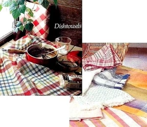Handwoven's Design Collection 5: DISHTOWELS ~ rosepath, waffle weave, swedish ++ - Picture 1 of 1