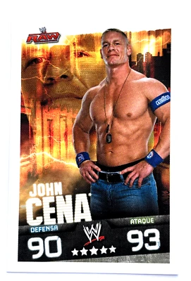 2009 WWE Topps Slam Attax Evolution TCG #069 JOHN CENA RAW Cards - Image 1 of 4