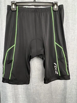 2XU Men's Biking Shorts X-Large Compression Padded 9" - Image 1 of 4