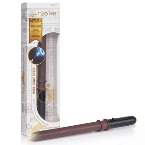 Draco Malefoy Harry Potter Wand 17.8cm Lumos Baguette Magique (Sorciers Monde) - Photo 1/6