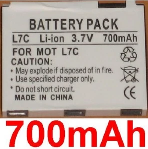 Batterie 700mAh type BC60 SNN5781A Pour Motorola E6, L7, ROKR E6 - Photo 1 sur 1