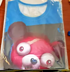 Fortnite Cuddles (Pink Bear) T-shirt - Picture 1 of 4