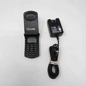 Teléfono Motorola StarTAC ST7790 Doble Banda Negro Abatible TIPO: YAKA CellularOne - Imagen 1 de 8
