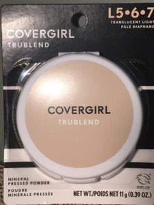 COVERGIRL Trublend Mineral Pressed Powder * L5 * 6 * 7 * Translucent Light * - Picture 1 of 3