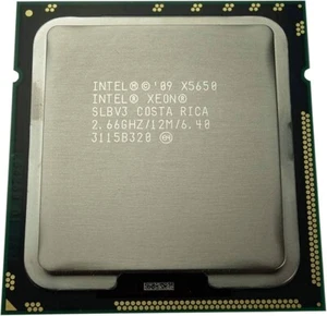 (Lot of 2) Intel Xeon X5650 2.66 GHZ 6 Cores LGA1366 - Picture 1 of 1