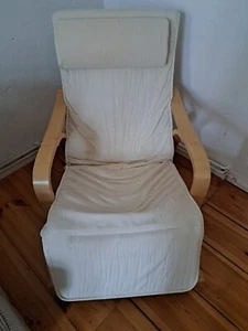 Beigefarbener Schaukelstuhl gebraucht. 50€ VB - Bild 1 von 3