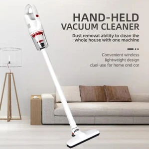 35Min Cordless Stick Vacuum Cleaner 4-IN-1 Handheld Vacuum Carpet Pet Hair Floor - Picture 1 of 12