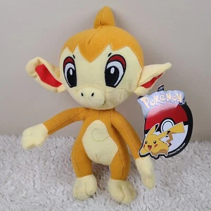 "Nuevo juguete de peluche Pokémon Chimchar de fábrica 8" - Imagen 1 de 13
