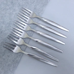 WMF PICO Cromargan Besteck 6 Kuchengabeln 15,8 cm - Bild 1 von 4