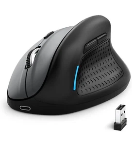Ergonomic Mouse, Wireless Vertical Mouse with 6 Buttons, 5 Adjustable DPI... - Picture 1 of 7