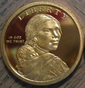 2009-S Deep Cameo Proof Native American Dollar - Problem Free - Bild 1 von 2