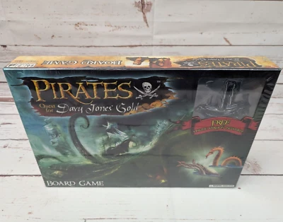 Pirates Quest for Davy Jones’ Gold Board Game NIS Sealed WizKids Inc - Image 1 of 4
