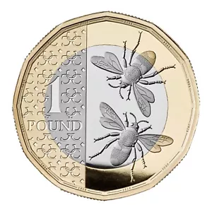 2023 £1 KING CHARLES III ONE POUND COIN BUNC with PRIVY MARK ROYAL MINT - Picture 1 of 3