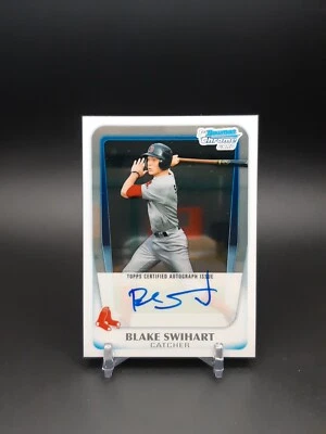 2011 Bowman Draft Chrome Prospects Auto Blake Swihart #BCAP-BSW Auto - Image 1 of 2