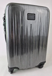 Tumi Brushed Gunmetal V4 International Spinner Carry On Luggage 151751 22804071 - Picture 1 of 10