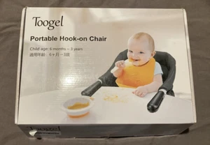 Toogel Portable Clamping Chair - Travel Safe Seat 6mo-3yrs" - Picture 1 of 4