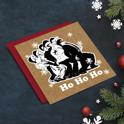 Madness Group Craft Card - Christmas Ska Two-Tone Xmas Festive Greetings Card