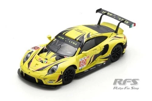 Porsche 911 RSR 19 24h Le Mans 2023 Iron Lynx 1:64 Spark Y308 - Bild 1 von 1