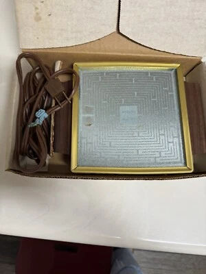 Calentador de alimentos eléctrico vintage Salton Hotray placa caliente y bandeja de caja H-115 funciona  Foto 1 de 4