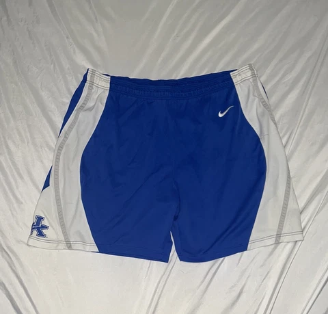 Vintage Nike official UK Kentucky Wildcats Basketball Shorts Men's Size 2XL xxl Cover