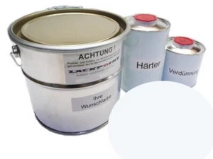 3,5 Liter Set 2K Autolack Land geeignet für Rover 909 Alaska White Lackpoint We - Bild 1 von 2