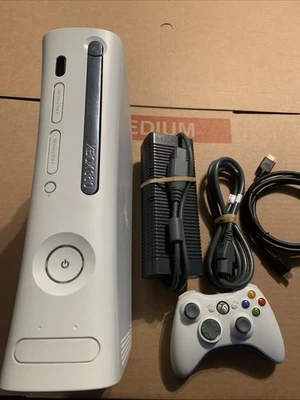 Consola Xbox 360 20GB-Jaspe-Limpia,Pasta Térmica Nueva Foto 1 de 4