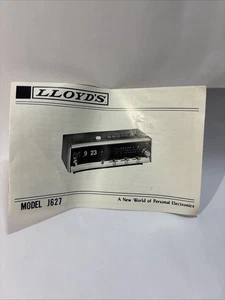 Lloyd’s J627 Betriebsanleitung 1972 Vintage Original Anleitung - Bild 1 von 3