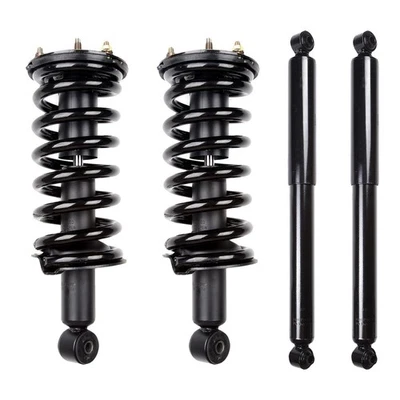 Front Complete Struts Coil Spring & Rear Shocks For 2004-2013 Nissan Titan 4WD - Image 1 of 4