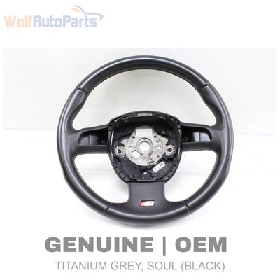 AUDI A4 QUATTRO 2009-2012 - Volante deportivo S4 de 3 radios 8K0419091J Foto 1 de 4