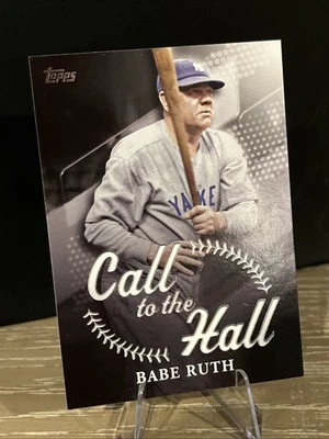 2025 Topps Series 1 - Call to the Hall Babe Ruth #CTH-14 - Image 1 of 2
